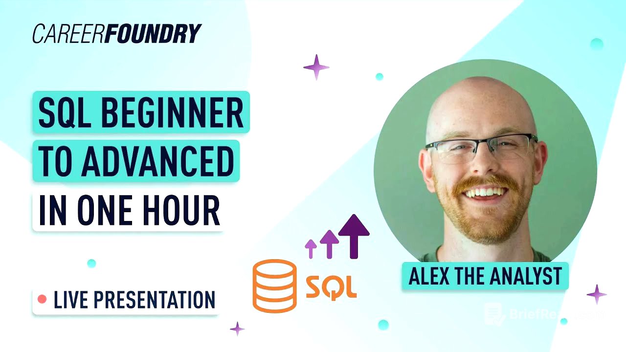 SQL Beginner to Advanced in One Hour | CareerFoundry Webinar