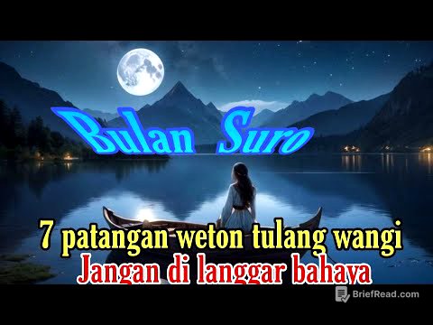 7 pantangan bagi pemilik weton tulang wangi