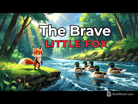 The Brave Little Fox | Short Story for Kids | Bedtime Stories for Kids | Learn English through Story