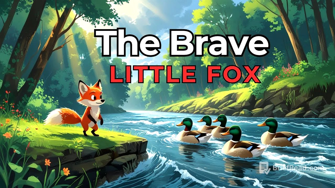The Brave Little Fox | Short Story for Kids | Bedtime Stories for Kids | Learn English through Story