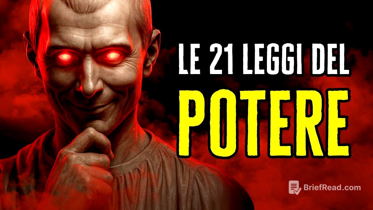 Come Machiavelli SCONFIGGEREBBE tutti oggi – Le 21 regole del POTERE!