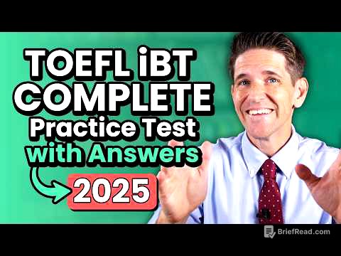 Complete TOEFL iBT Practice Test with Answers (2025)