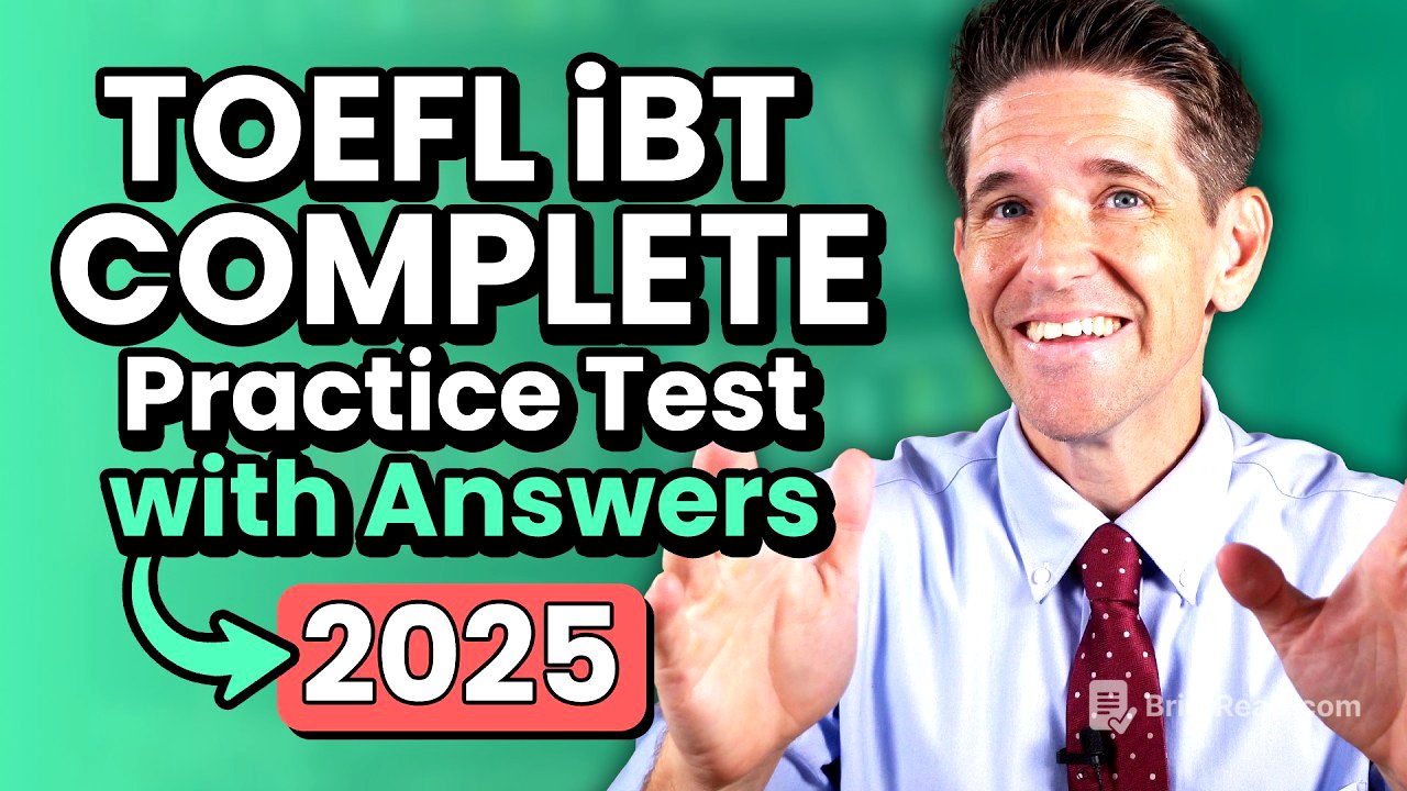 Complete TOEFL iBT Practice Test with Answers (2025)