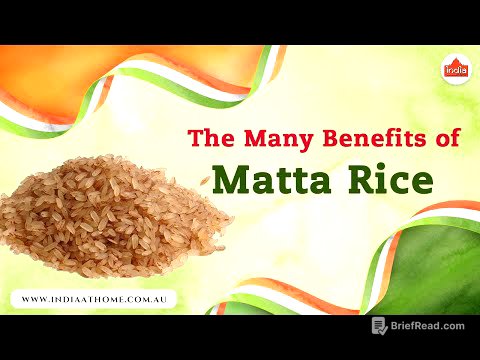 The many Benefits of Matta Rice | India At Home