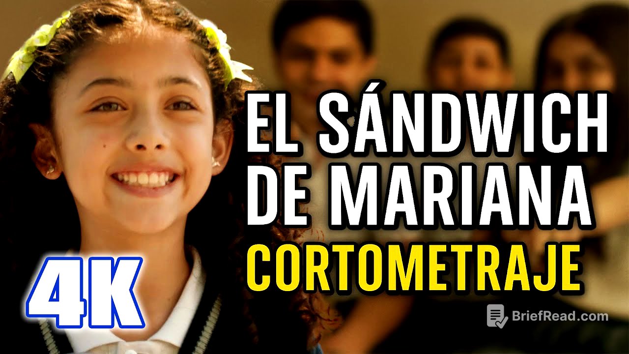 🎬El Sándwich de Mariana | No más bullying escolar | 4K