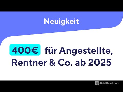 NEU: Bis zu 400€ für Arbeitnehmer Rentner & Co. ab 2025