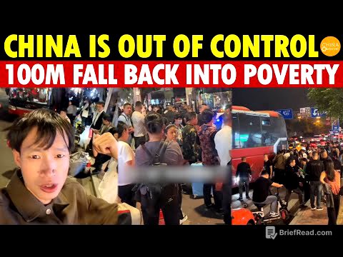 Out of Control! 100 Million in China Fall Back Into Poverty, Migrant Workers Spark Early Return Wave