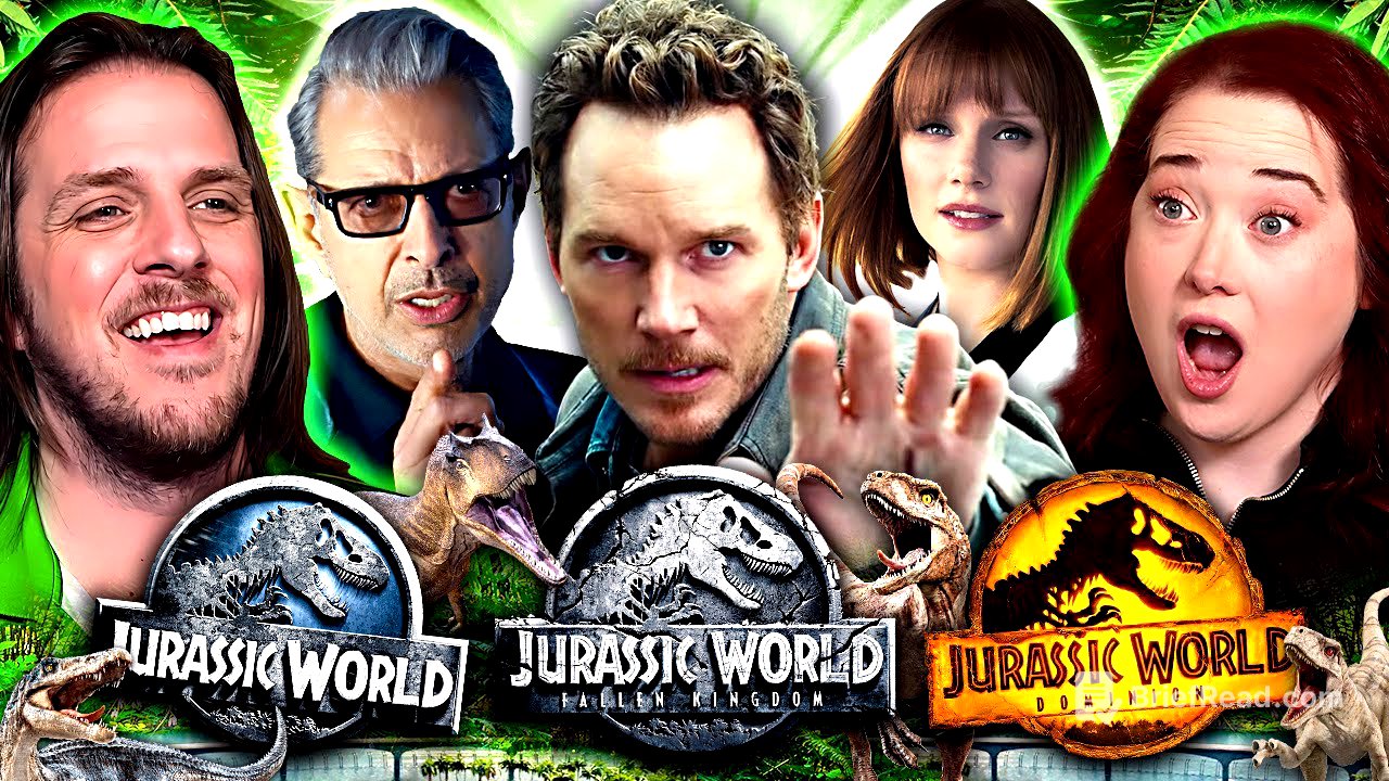 We BINGED ALL of the **JURASSIC WORLD** Movies