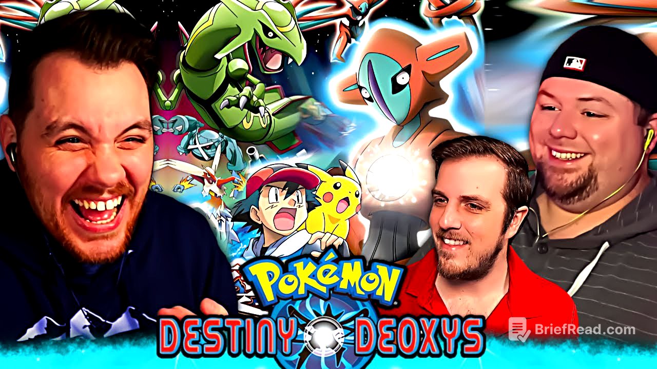 Non-Pokémon Fan First Time Watching Pokemon: Destiny Deoxys Group Movie REACTION