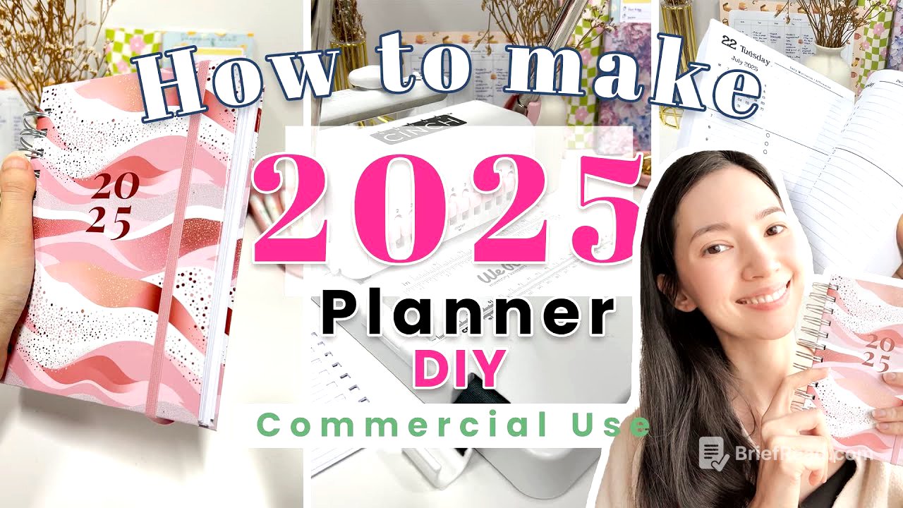DIY 2025 Planner - Tutorial