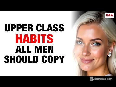 If You Master These HABITS As A Man, You’re Secretly Becoming UPPER CLASS (Start Today!)