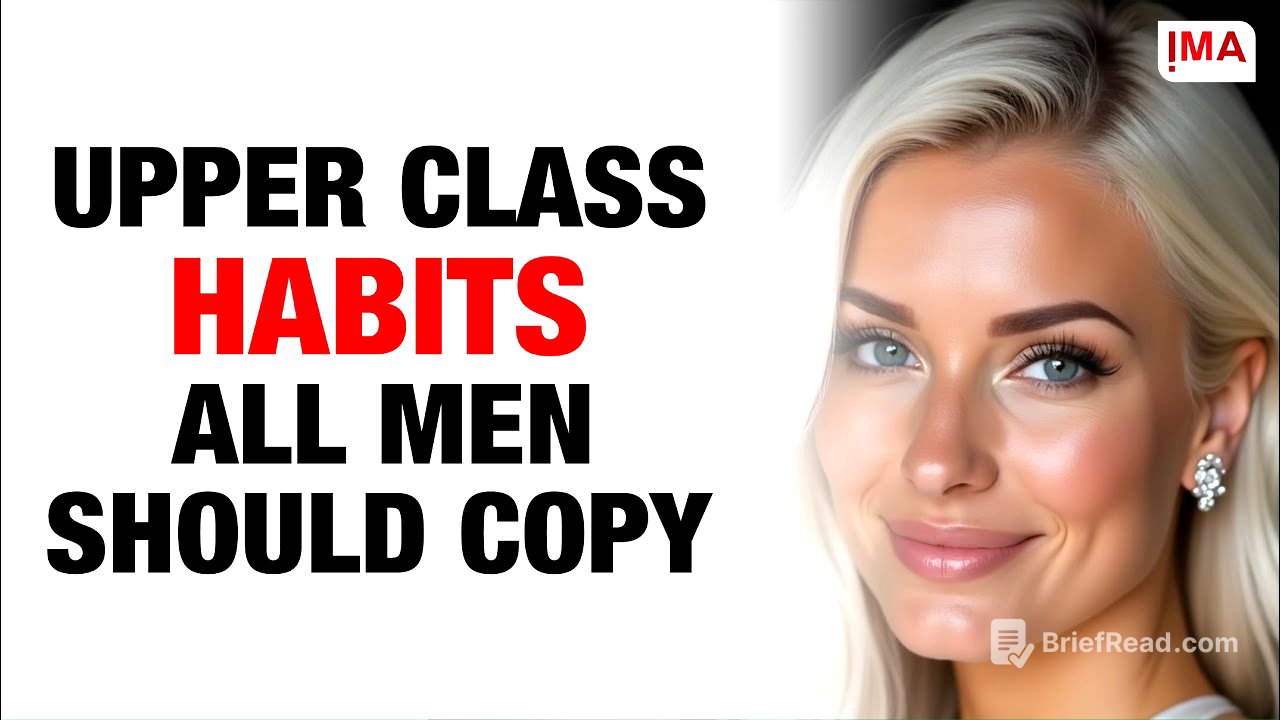 If You Master These HABITS As A Man, You’re Secretly Becoming UPPER CLASS (Start Today!)