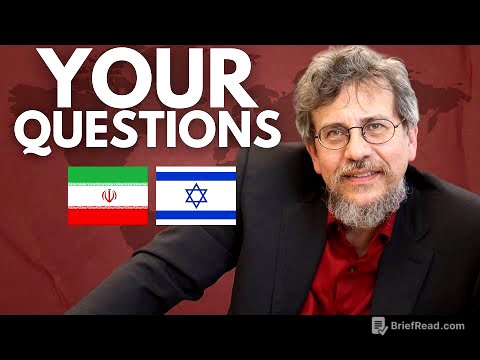 Roy Answers: Iran-Israel Conflict