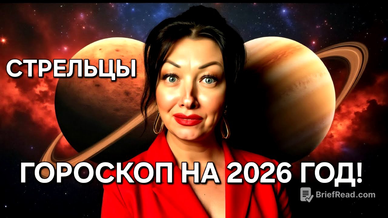 ♐️Стрельцы! ГОРОСКОП на 2026 год!!!Краткий обзор САМОГО ВАЖНОГО!🔥