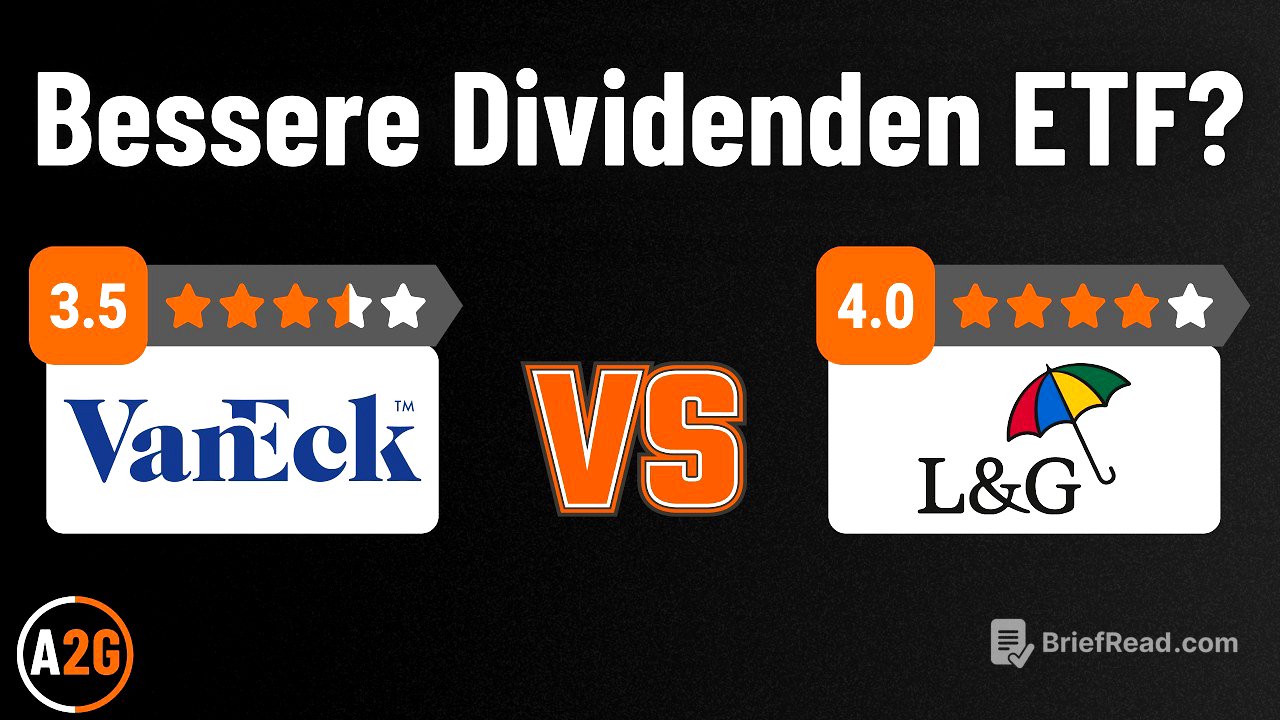 Besser als VanEck? L&G Global Quality Dividends vs. VanEck Morningstar Dividend Leaders ETF
