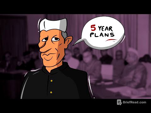 Indian Economy 1950-1990 | Economics Class12 NCERT| Animation