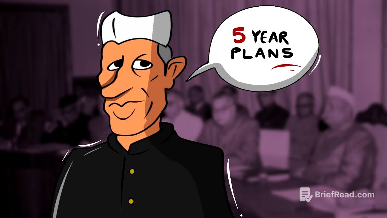 Indian Economy 1950-1990 | Economics Class12 NCERT| Animation