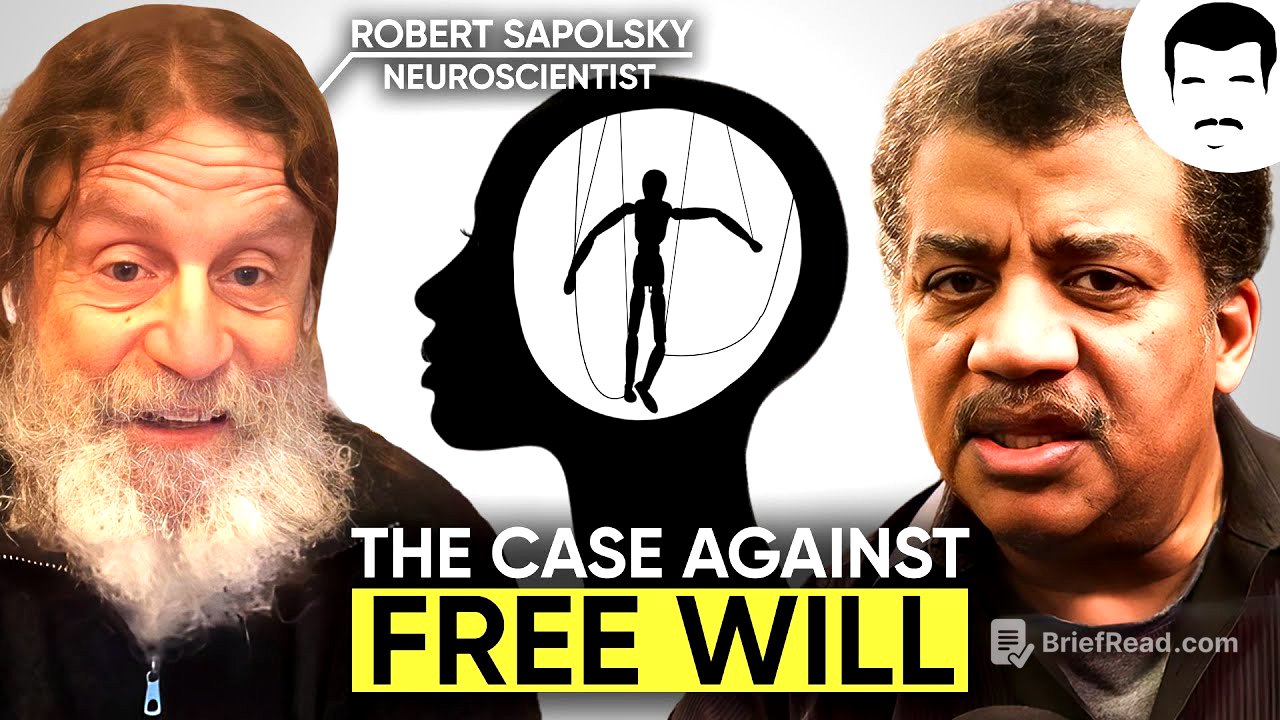 Do We Have Free Will? with Robert Sapolsky & Neil deGrasse Tyson