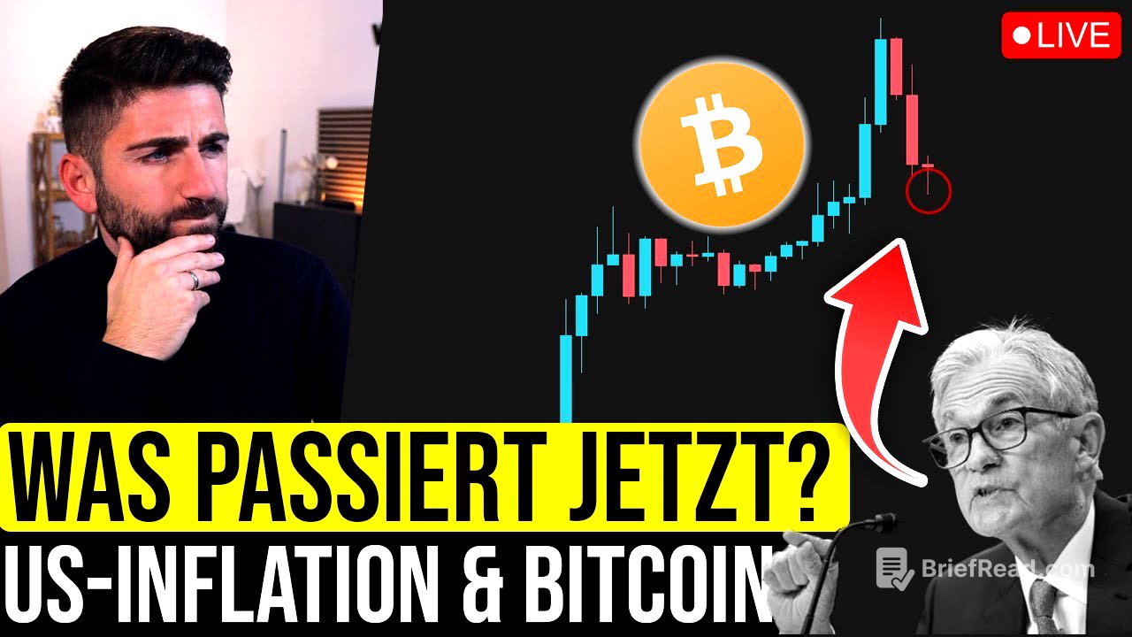 BITCOIN LIVE: CPI Daten kommen JETZT! Wie reagiert der Krypto Markt?