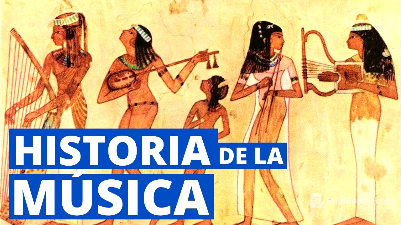 Historia de la música y su evolución desde la prehistoria hasta la época reciente🎶