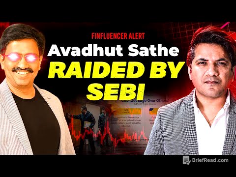 Avadhut Sathe SEBI Raid Explained | Media Reports of a ₹500 Cr+ Case