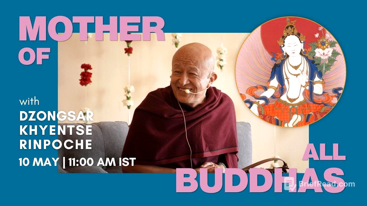 Mother of All Buddhas: A Teaching on Ārya Tārā with Dzongsar Khyentse Rinpoche