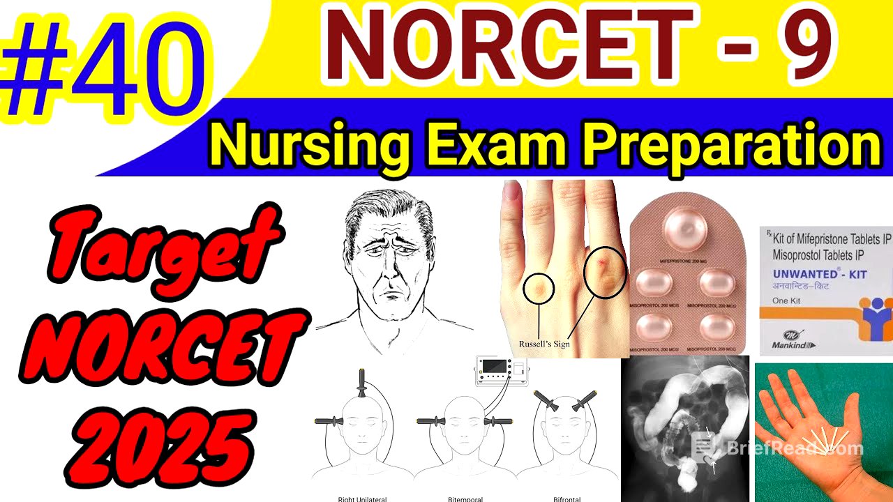 NORCET - 9 Image Based MCQs | NORCET - 9 Important MCQs | AIIMS NORCET Nursing Officer Exam |#40