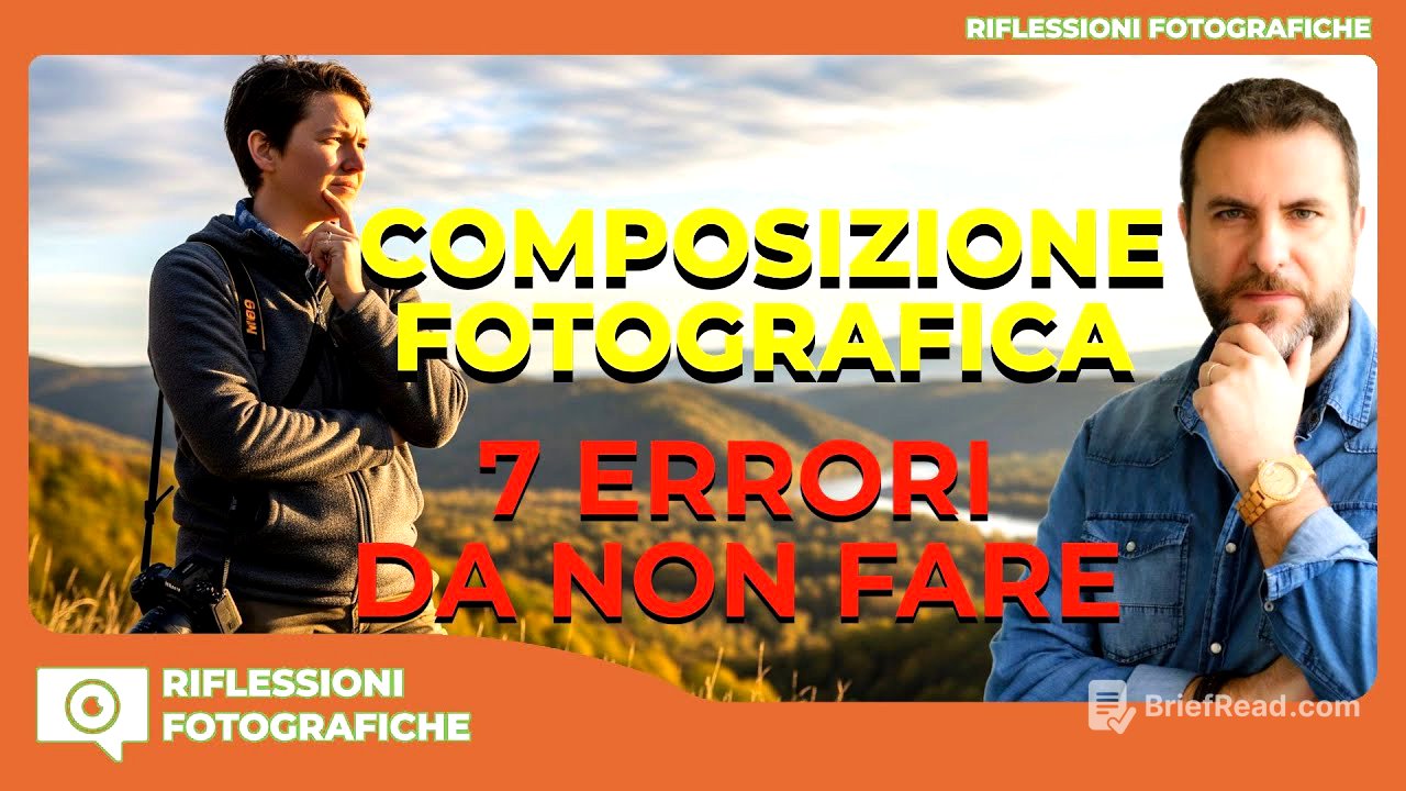 COMPOSIZIONE FOTOGRAFICA : 7 ERRORI DA NON FARE