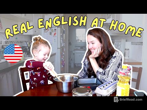 Natural English Conversation at Home *subtitles*