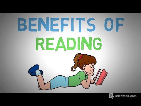 Why You Should Read Books  - The Benefits of Reading More (animated)