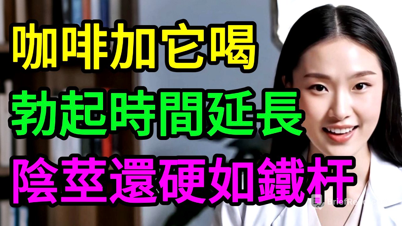 泌尿科醫師公開秘密：每天早上咖啡多一步驟，50歲後照樣找回尊嚴！#男性健康 #中國醫 #泌尿科 #熟齡養生 #血管健康 #回春配方