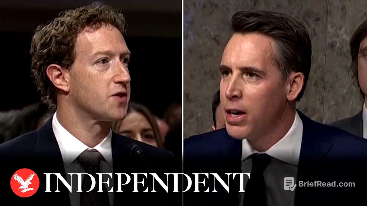 Zuckerberg and Senator Hawley clash in fiery child safety hearing