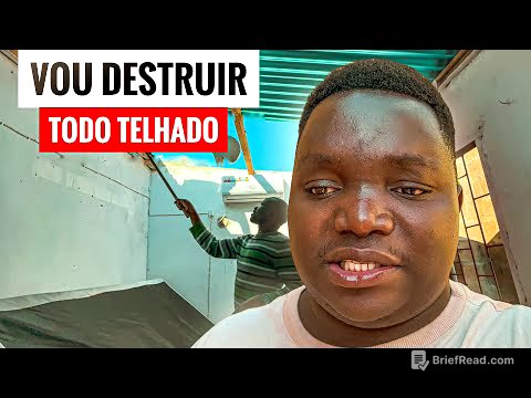 COM URGÊNCIA TIVE  QUE DESTRUIR O MEU TELHADO E FIZ MUDANÇAS IMPORTANTES 