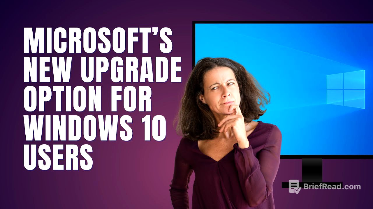 Microsoft’s New Upgrade Option For Windows 10 Users