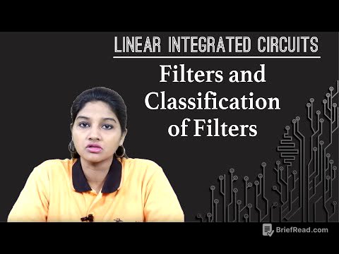 Filters and Classification of Filters - Filters - Linear Integrated Circuits