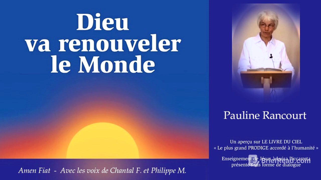 Pauline Rancourt - Dieu va renouveler le Monde