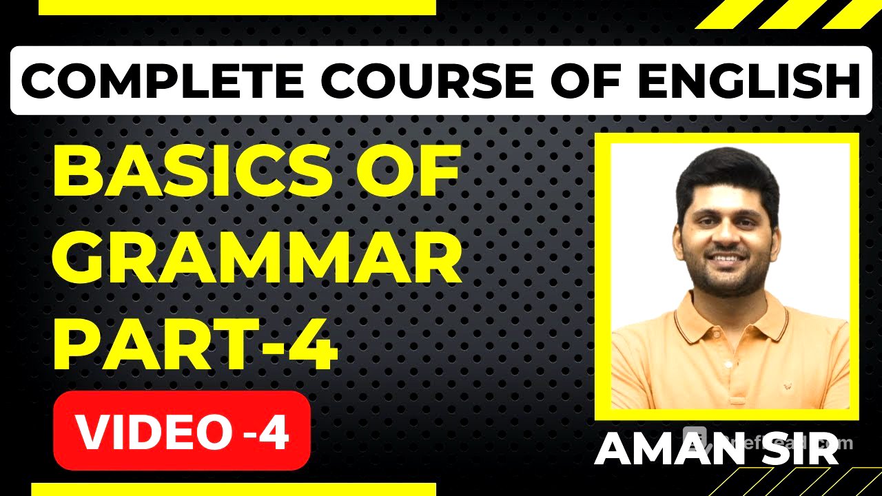 Basics of English grammar||English for competitive exams||aman vashist free course||english grammar