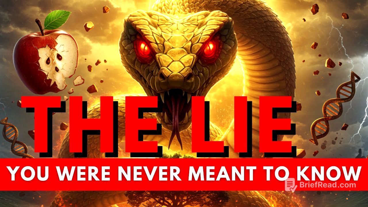 The Serpent Was RIGHT!  They Lied About Garden of Eden