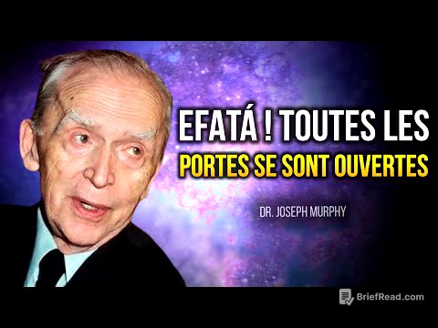 ÇA VA TE FAIRE PEUR ! ÉCOUTE PENDANT SEULEMENT 20 MINUTES -  dr Joseph Murphy