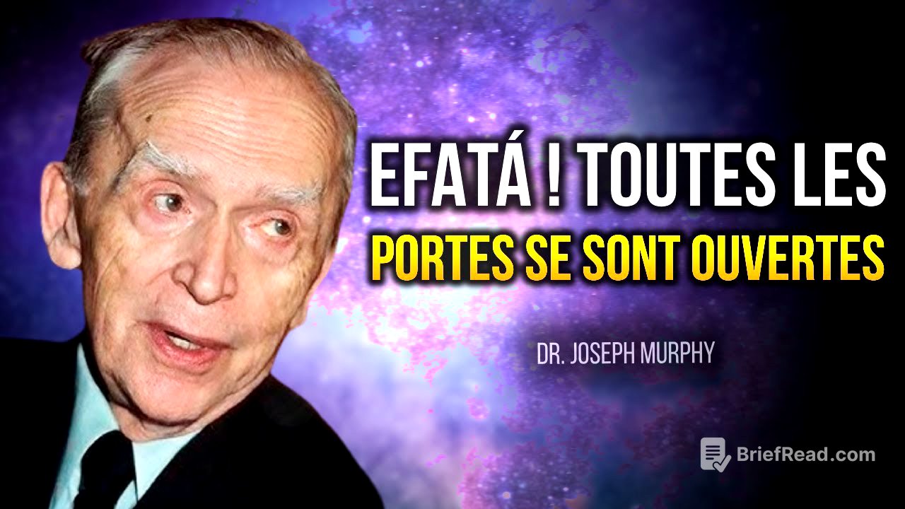 ÇA VA TE FAIRE PEUR ! ÉCOUTE PENDANT SEULEMENT 20 MINUTES -  dr Joseph Murphy