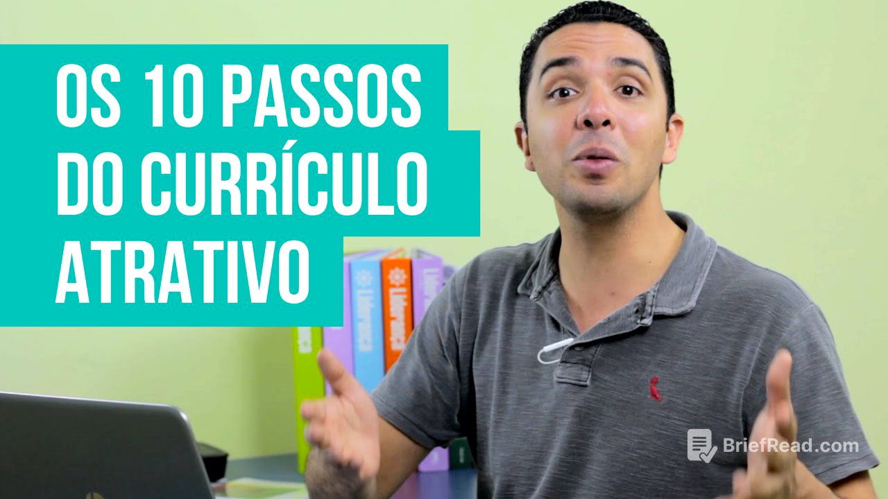 [ REVELADO ] OS 10 PASSOS DO CURRÍCULO ATRATIVO