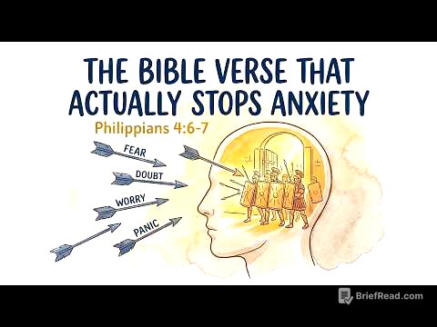 🔴The Bible Verse That ACTUALLY Stops Anxiety