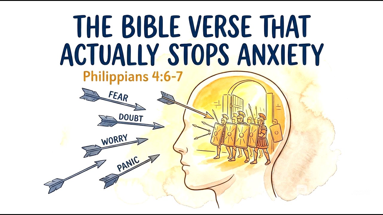 🔴The Bible Verse That ACTUALLY Stops Anxiety