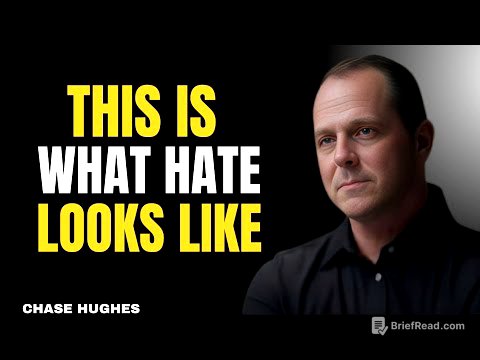 People Who Hate You for No Reason Share These Behaviors | Chase Hughes