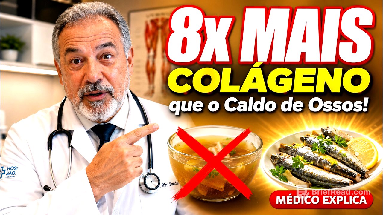 Esqueça o Caldo de Ossos! Este Alimento COMUM Tem 8x Mais Colágeno | Médico Explica