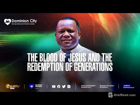 The Blood of Jesus and the Redemption of Generations | Dr David Ogbueli