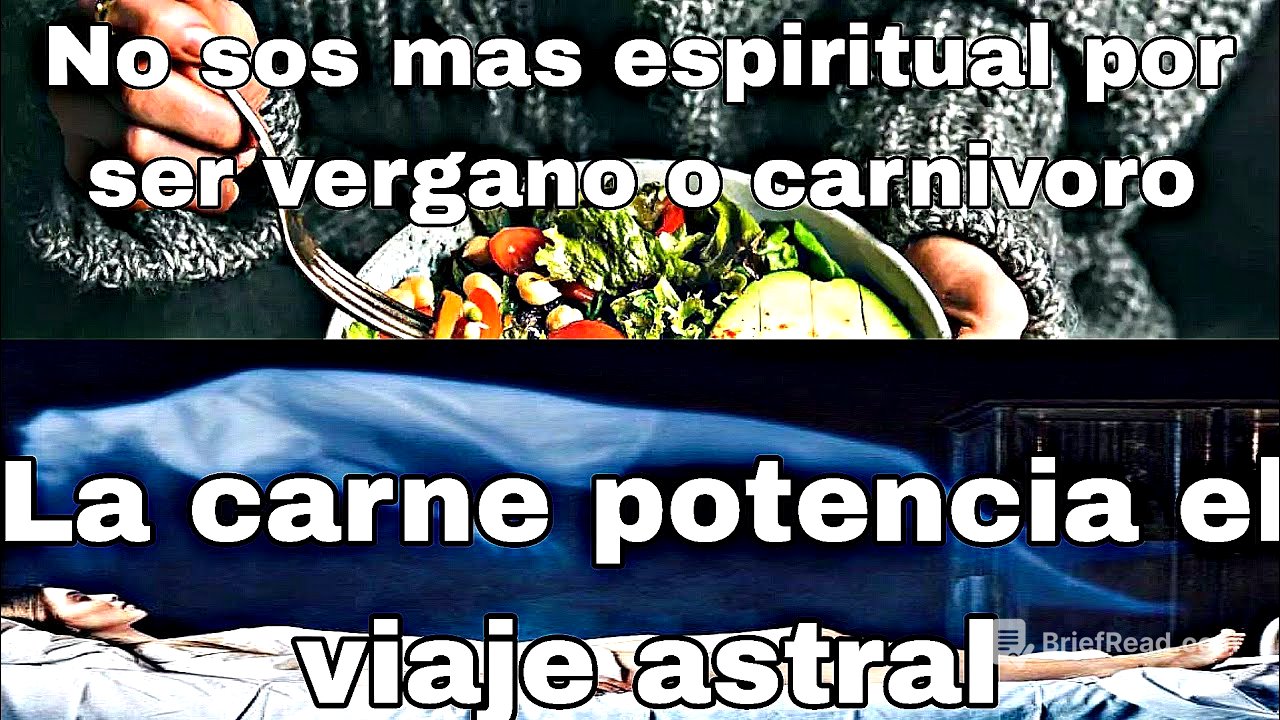 🌿Veganismo y la Espiritualidad|| Se pueden hacer viajes astrales si comes carne?