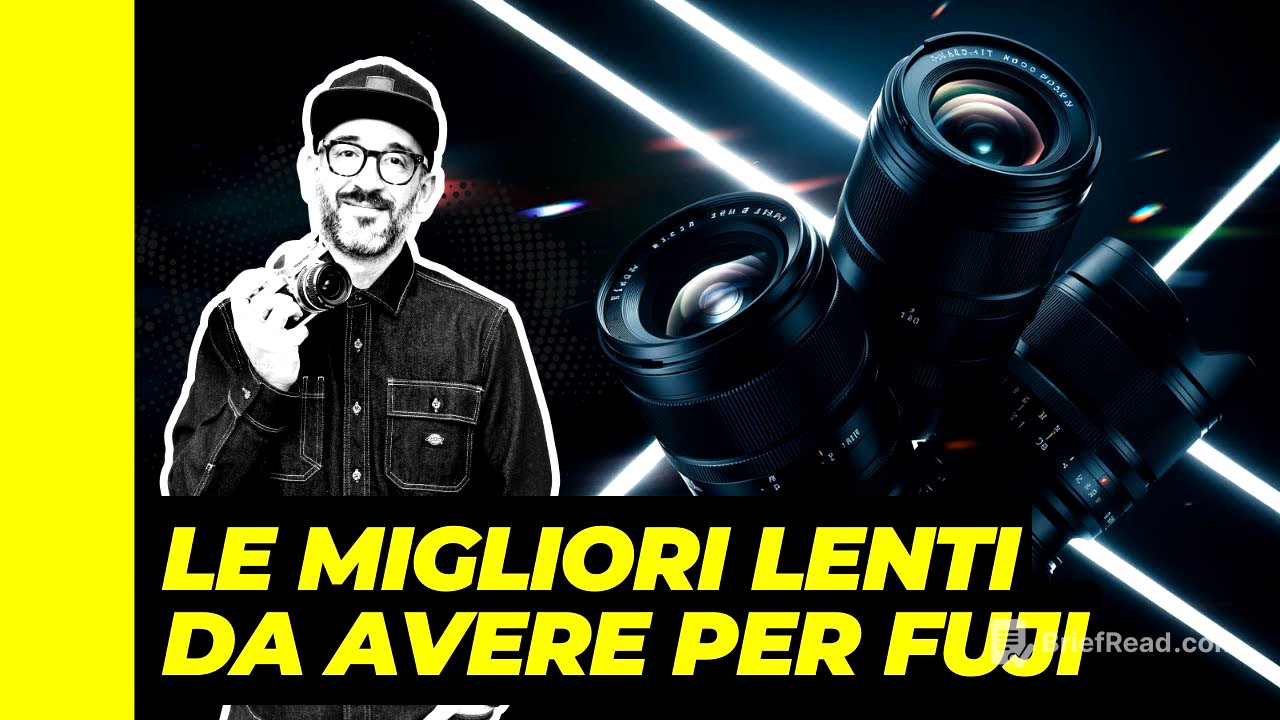 I miei obiettivi per Fujifilm: Quali Ho Scelto e Perché? #fujifilm