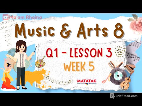 Music and Arts 8 Q1 W5 (Matatag) Revised K-12 Curriculum | Evaluating Creative Works