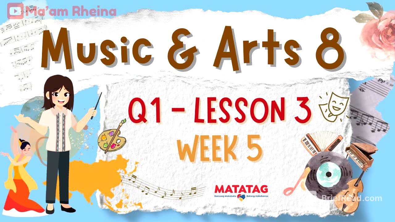 Music and Arts 8 Q1 W5 (Matatag) Revised K-12 Curriculum | Evaluating Creative Works